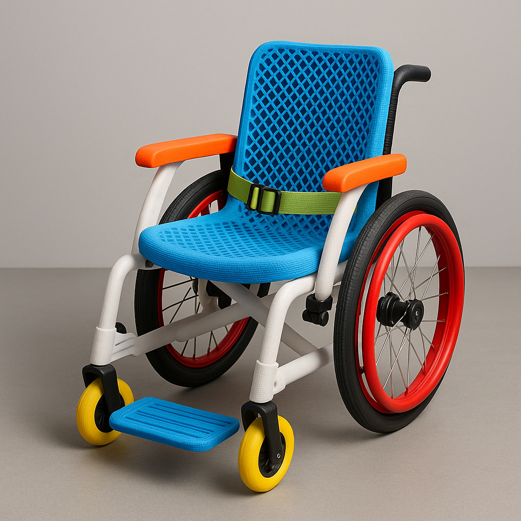 Mobilité sur mesure : l’impression 3D au service des enfants.